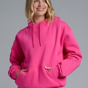 Comfrt airplane Vibrant Pink Women's Hoodie